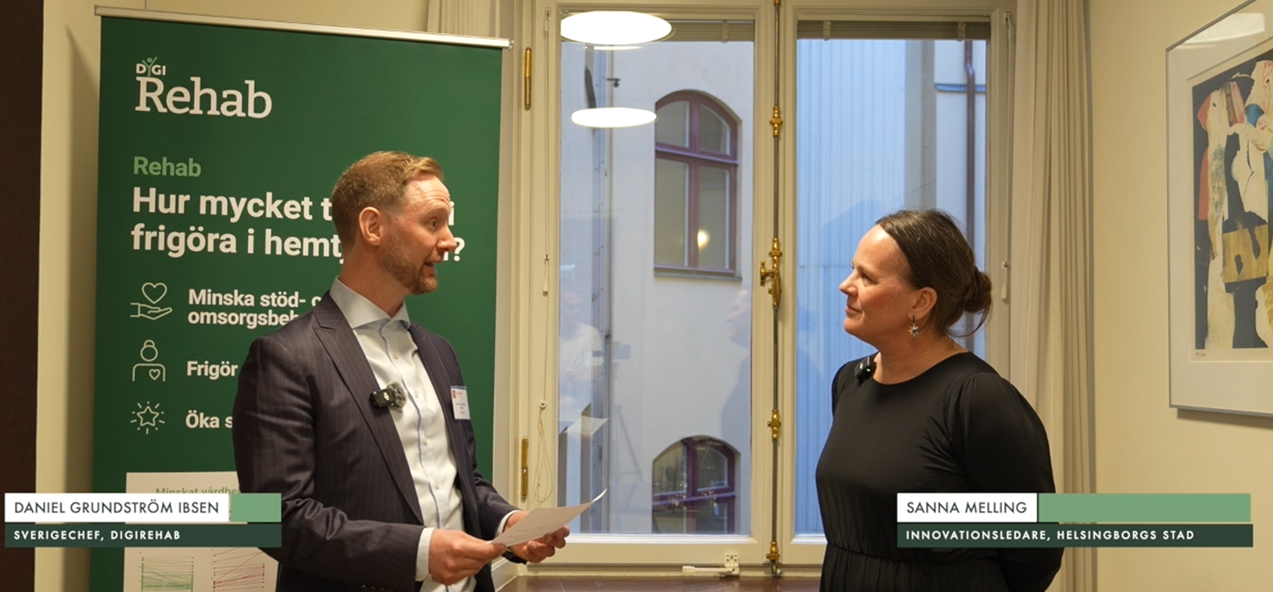 Danska ambassaden Stockholm mars 2026 – Intervju med Sanna Melling